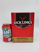 12 sacs de bœuf Jerky Jack Link's