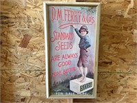 D. M. Ferry & Co. Standard Seeds Framed Art