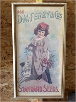 D. M. Ferry & Co. Seeds Framed Wall Art
