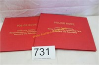 2 Vintage Police Book - Used Parts Dealer