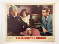 Twilight of Honor original 1963 vintage lobby card