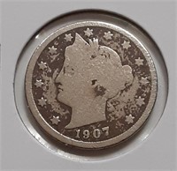 LIBERTY ( V ) NICKEL-1907-P