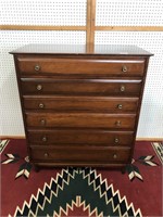 Willett Cherry 6 Drawer Chest