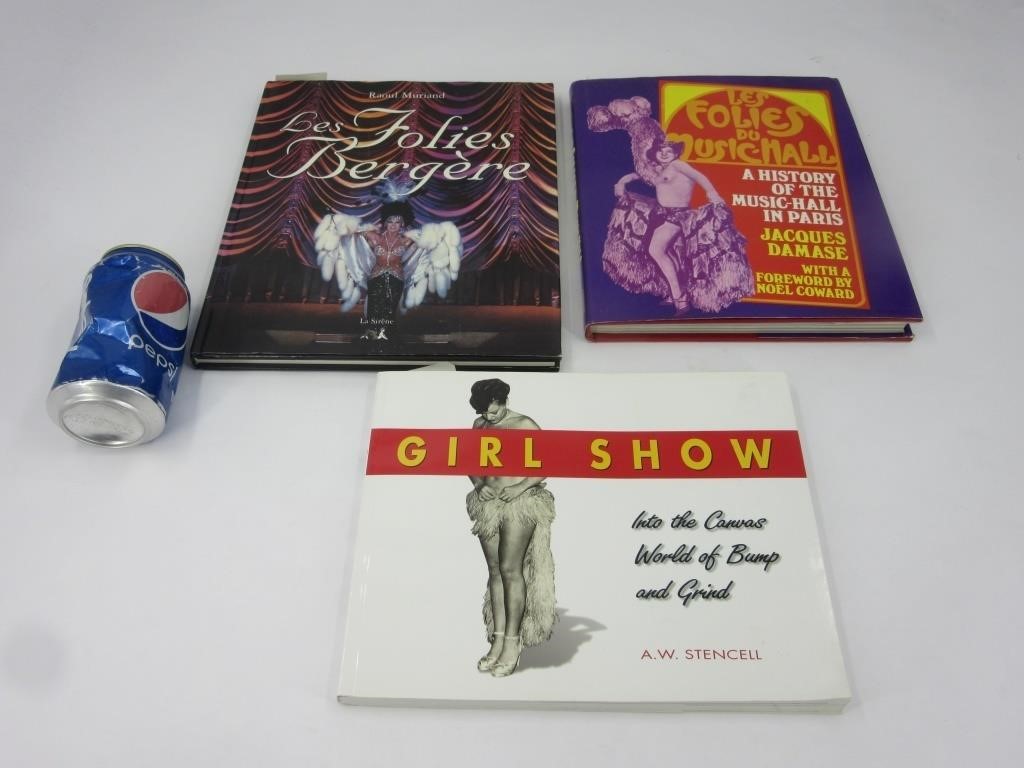 3 livres Folies Bergères – Girls Show