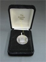 Franklin Mint Star Trek 30 Year Medallion Pendant