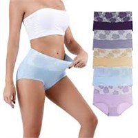 honzadar women's waisted cotton underwear 5 pack