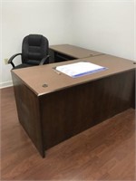 L-Shape Desk, Chair