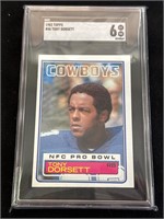 1983 Topps Tony Dorsett  SGC 6