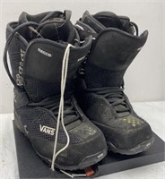 Vans snowboard boots used, size 8