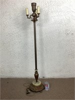 Lampe de plancher style chandelier ancien
