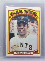 Willie Mays 1972 Topps