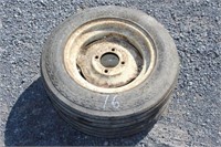 Goodyear 5.90-15 tires and rims