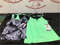 (2) Women’s XXL Zeroxposur 2pc Swimsuits NWT Lot