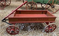 My Lil Red Wagon Wooden