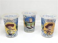 3 Toy Story Plastic Party Cups 10oz
