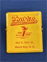 Vintage Advertising Burke Insurance & Realty Co.