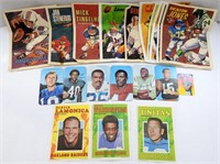 1970s FOOTBALL TOPPS POSTER & SUPERS