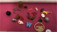 Lot of Little Vintage Toys