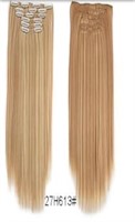 SM22222 LUHUL Blonde Clip in Hair Extensions