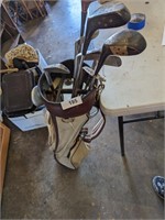 Golf Bag w/ Clubs