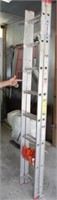 16' Aluminum Ext. Ladder w/4 Rubber Ladder Mitts