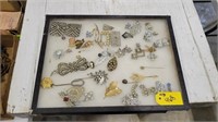 Display of Jewelry Pins