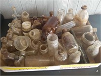 Vintage Glass Bottle Assortment