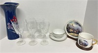 Mixed Lot including Made in Japan Iris Vase