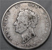 Great Britain George IV Shilling 1826