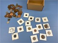 FOREIGN COIN COLLECTION LOOK ??