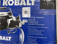 KOBALT ELECTRIC AIR COMPRESSOR