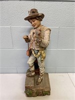 Vintage Fiddler Statue