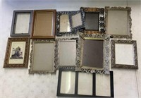 (12) Assorted size picture frames