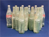 (17) Coca Cola Soda/Drink bottles