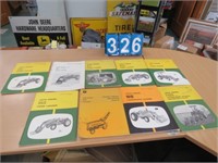 JD MANUALS - FARM LOADERS, TRENCHERS,