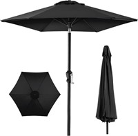 TE9040  Best Choice 10ft Black Patio Umbrella