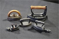 5 miniature irons