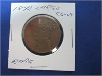 1842 Large Cent Very Nice Coin Better grade