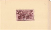 Columbian Exposition 8c Postage Stamp 1892
