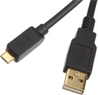 Exacon USB Cable 2.0 A Male to Micro B (6 Feet/1.8