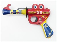 Daisy Tin Litho Rocket Dart Pistol Ray Gun
