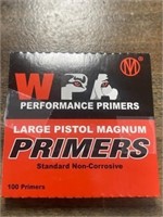 100ct. Large Pistol Magnum Primers - NCLPM