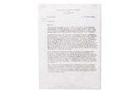 DAVID O. SELZNICK TYPED SIGNED LETTER