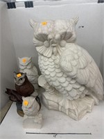 4 cnt Decorative Owls