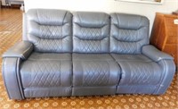 2023 gray double recliner sofa couch, 84" wide