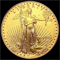 1996 American Gold Eagle $25 1/2oz GEM BU