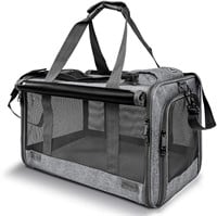 GAPZER Pet Carrier for Large Cats, Soft-Sided Cat