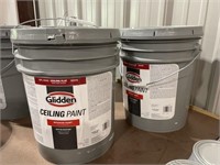 2-5 gallon ceiling flat paint