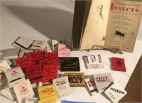1951 Book on Insects, Richard Nixon Matchbook