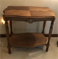 Wood Table 29" x 17.5" x 27"H